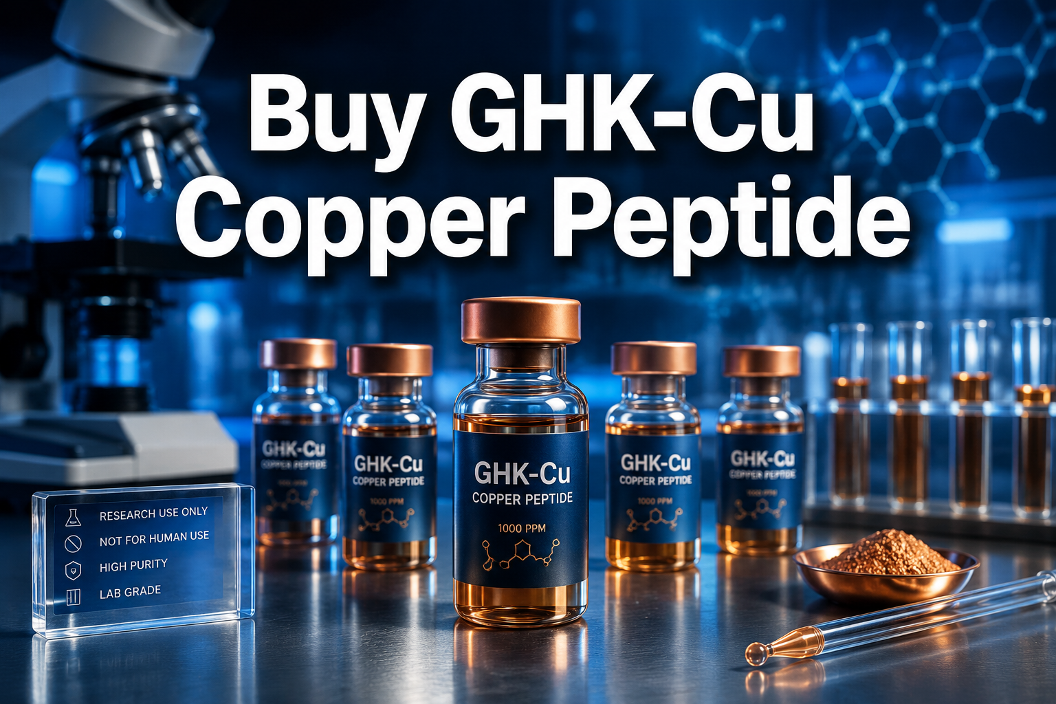 Buy GHK-Cu copper peptide
