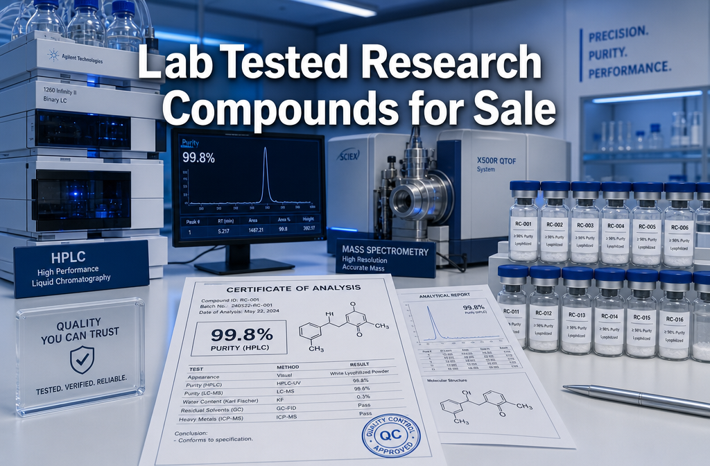 Lab tested research compounds for sale