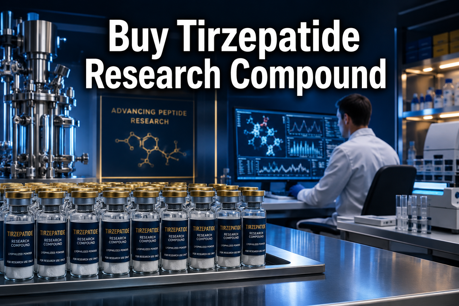 Buy Tirzepatide Research Compound: A Complete Guide for Laboratory Professionals (2026)