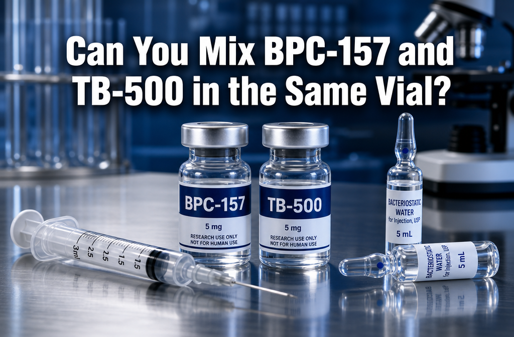 Can you mix BPC-157 and TB-500 in the same vial