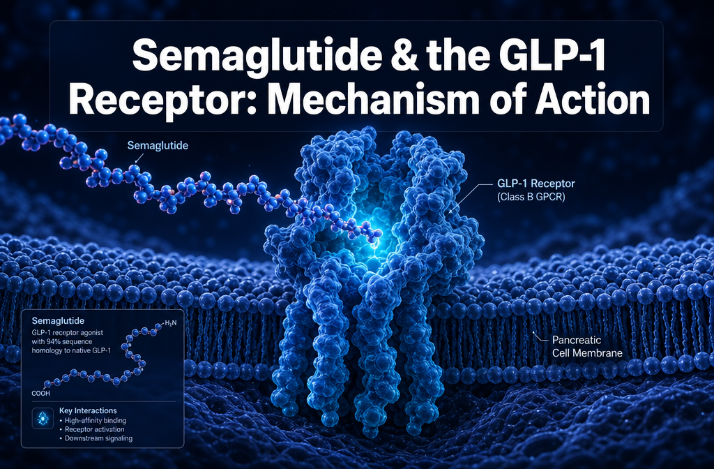 Semaglutide mechanism of action GLP-1 receptor