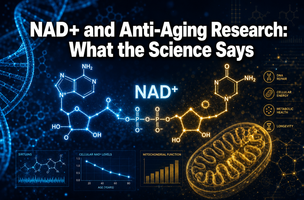 What is NAD+ and why does it matter for anti-aging research